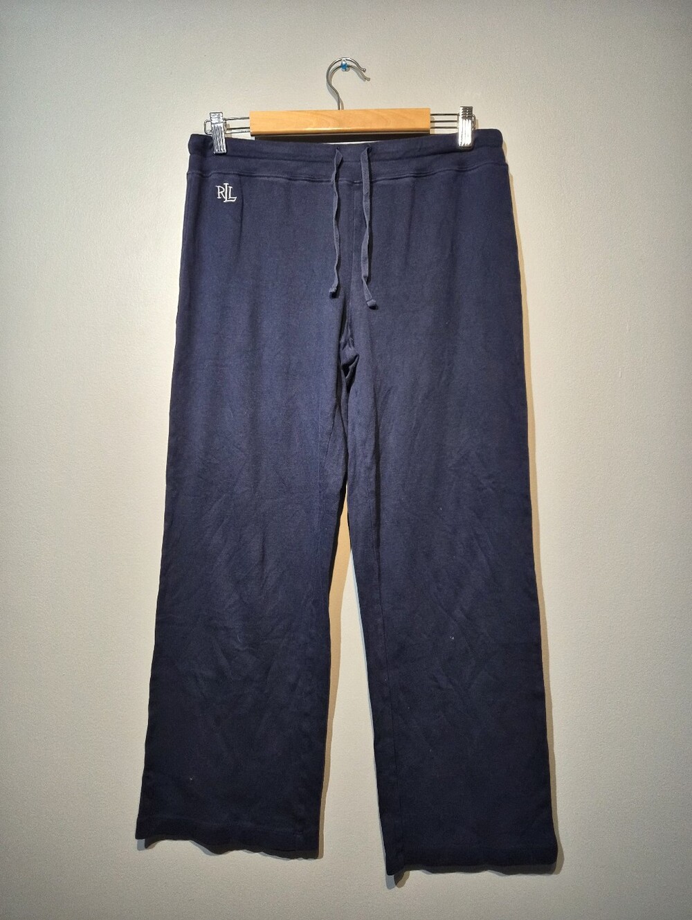 Lauren Ralph Lauren Women's Navy Blue Sweatpants | Size Small